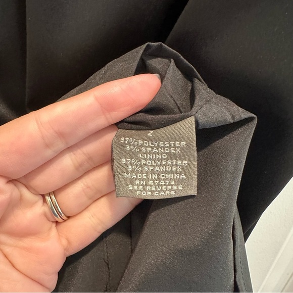 Taylor Black Ruffled Mini Dress - Picture 3 of 8